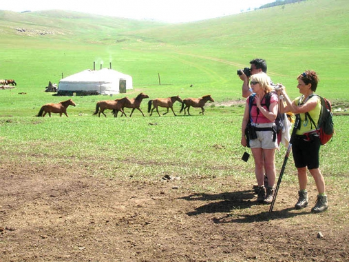 Hiking in the Khangai